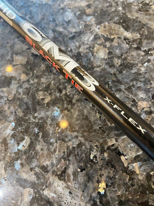 Matrix Ozik HD Black Tie 6M3 Driver Shaft \ X Flex \ TaylorMade Adaptor