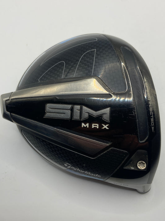 Used Taylormade SIM MAX driver clubhead