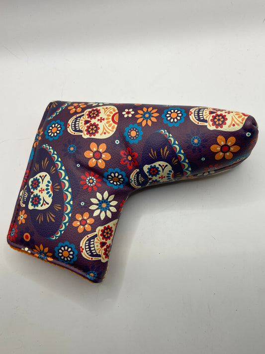 Blade Putter Cover - Day of the Dead - Magnetic Closer