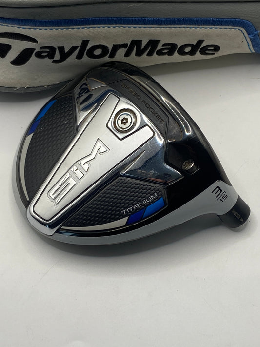 TaylorMade SIM Titanium #3 Wood / 15 Degrees / Head Only