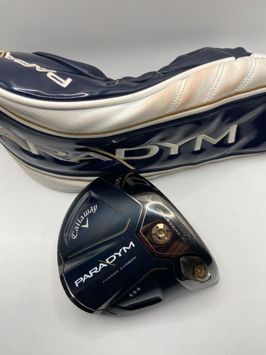 Callaway Paradym Driver / 9 Degree / Head and Headcover Only