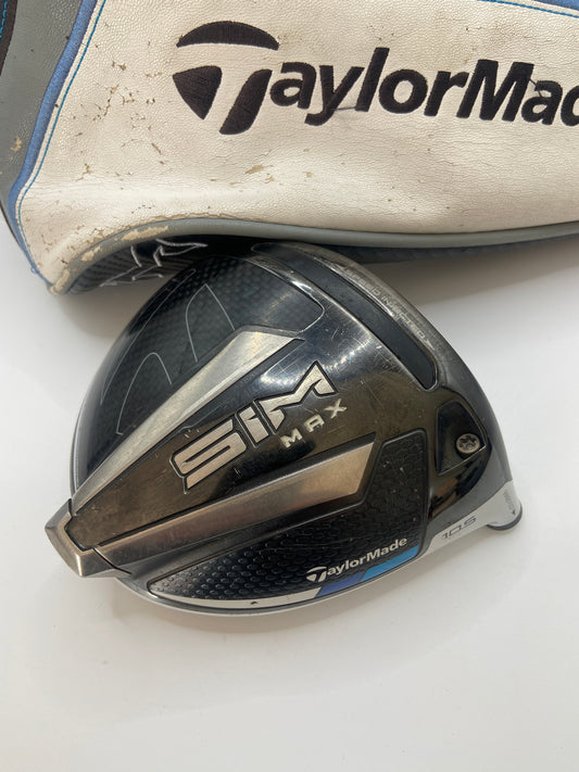 TaylorMade SIM MAX Driver / 10.5 Degree / Head and Headcover Only