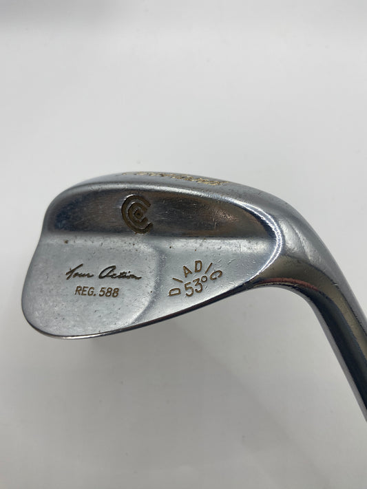 Cleveland Tour Action Reg.588 Diadic Wedge / 53 Degree / Wedge Flex / Chrome Finish