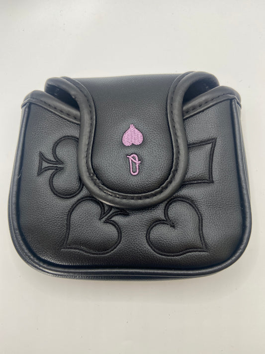 Golf Putter Headcover - For Mid-Mallet Putter - The Queen - Magnetic Closer