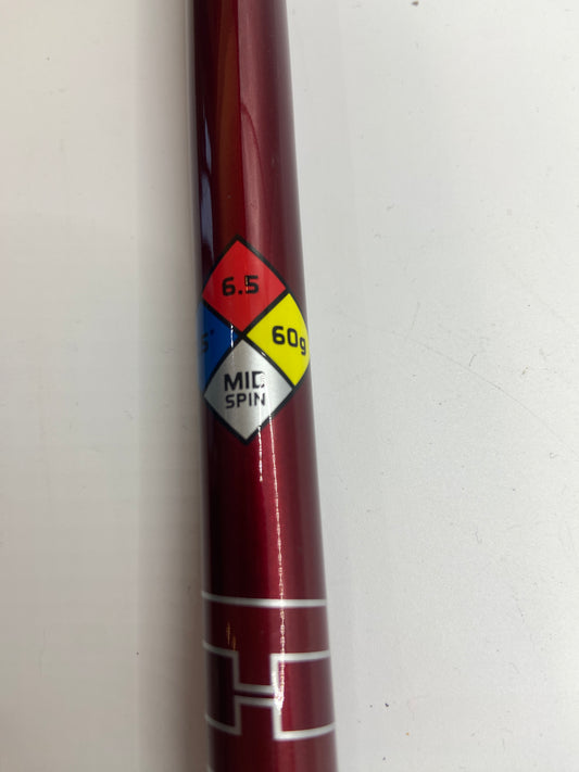 HZRDUS Smoke RDX Red 60 Driver Shaft / X Flex / Taylormade Adaptor