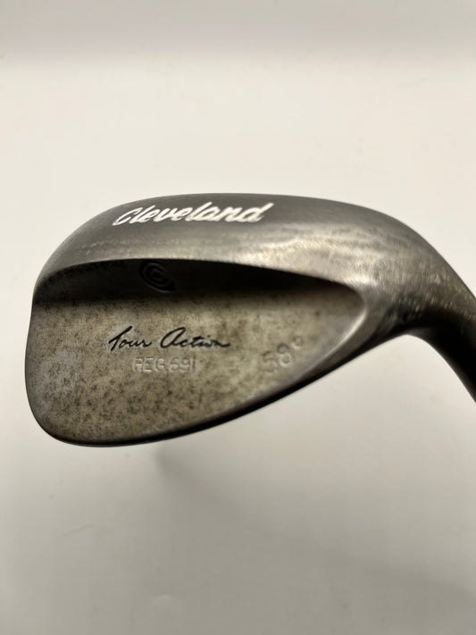 Cleveland Tour Action Reg.691 Wedge / 58 Degree / Wedge Flex / Raw Finish