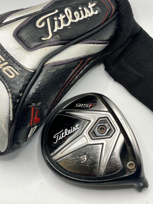 Titleist 915F 3 Wood / 15 Degree / Head and Headcover only