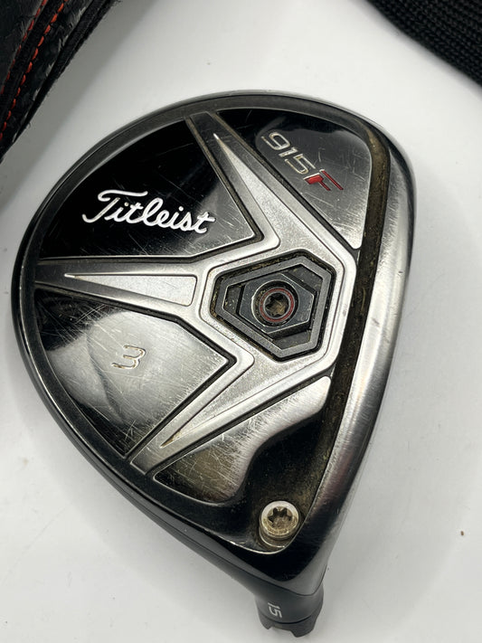 Titleist 915F 3 Wood / 15 Degree / Head and Headcover only