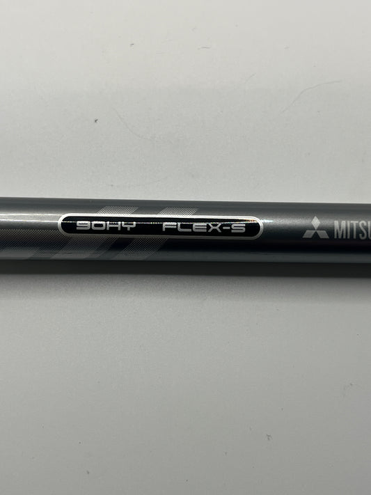 Mitsubishi Kurokage Black TiNi Hybrid Shaft / Stiff Flex / Taylormade Adaptor