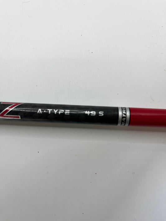 Ozik Matrix Speed Rulz A-Type Driver Shaft \ Stiff Flex \ Taylormade Adaptor