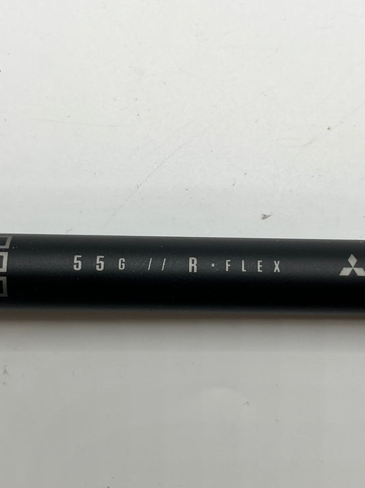 Golf Club Shaft showing specification detail
