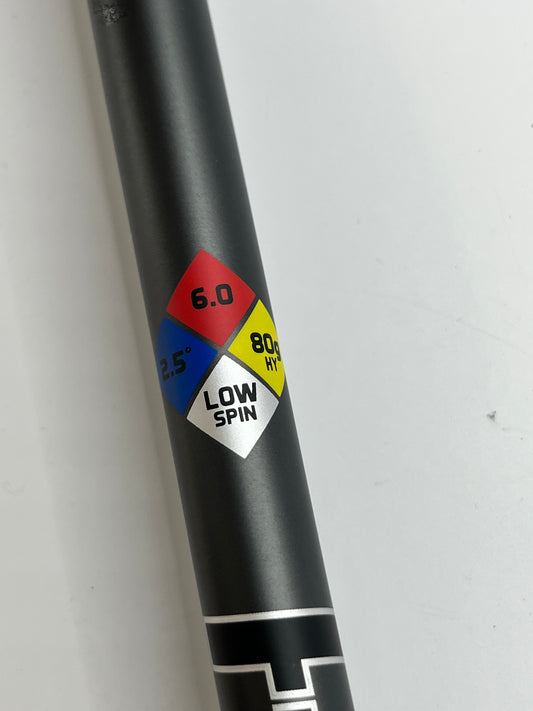 HZRDUS Smoke Black 80 Hybrid Shaft / Stiff Flex / Titleist Adaptor