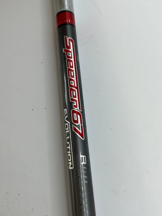 Speeder 67 Evolution Driver Shaft / Regular Flex / Taylormade Adaptor
