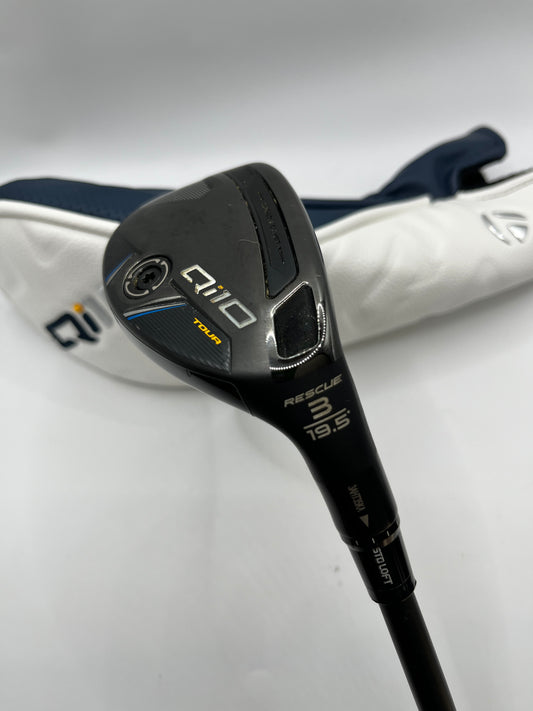 Taylormade QI10 Tour Hybrid #3 used golf club with Aldila NV NXT Gen MLT Orange Shaft