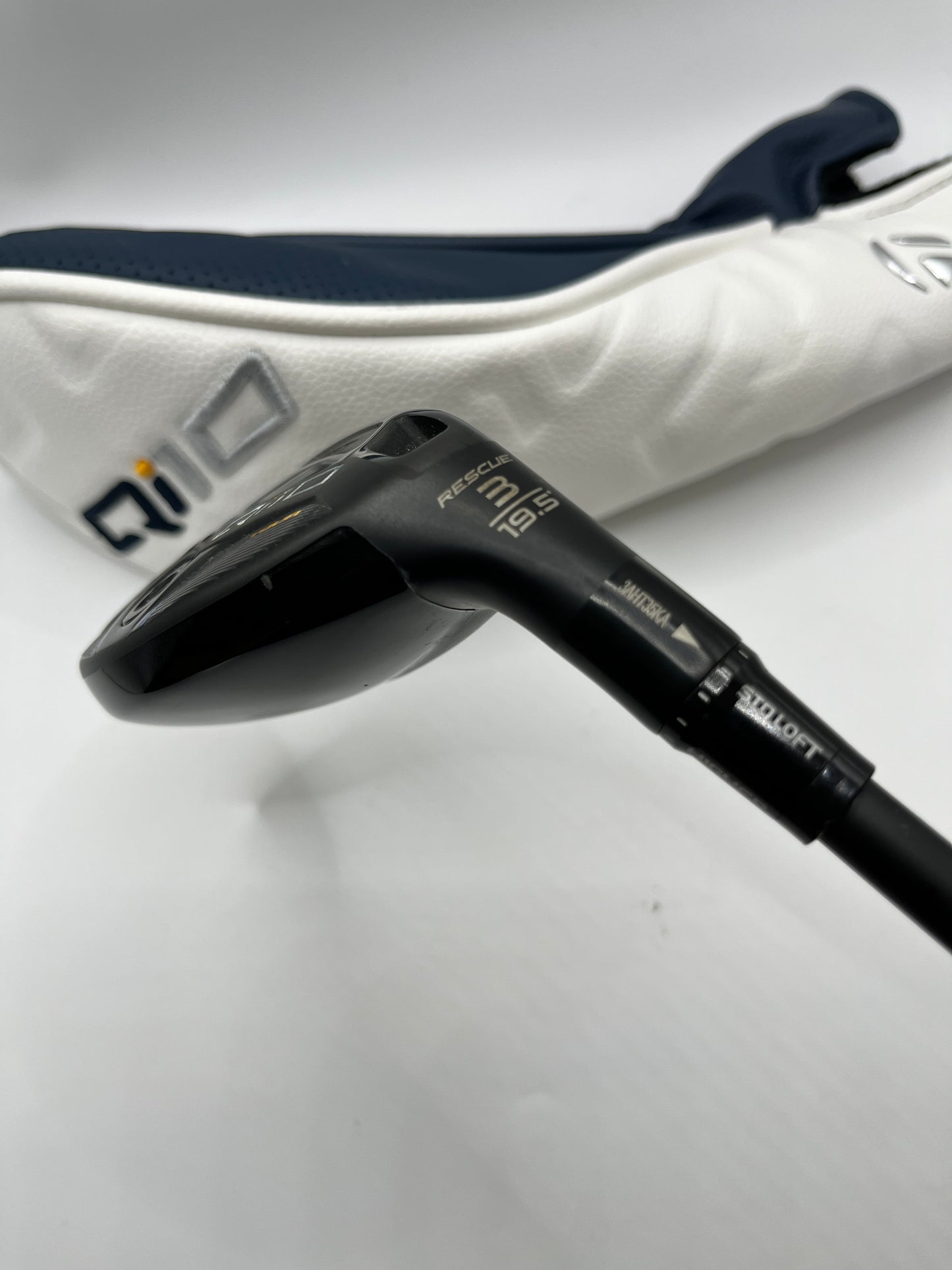 Taylormade Qi10 Tour #3 Hybrid / 19.5 Degree / Stiff Flex / Aldila NV NXT Orange
