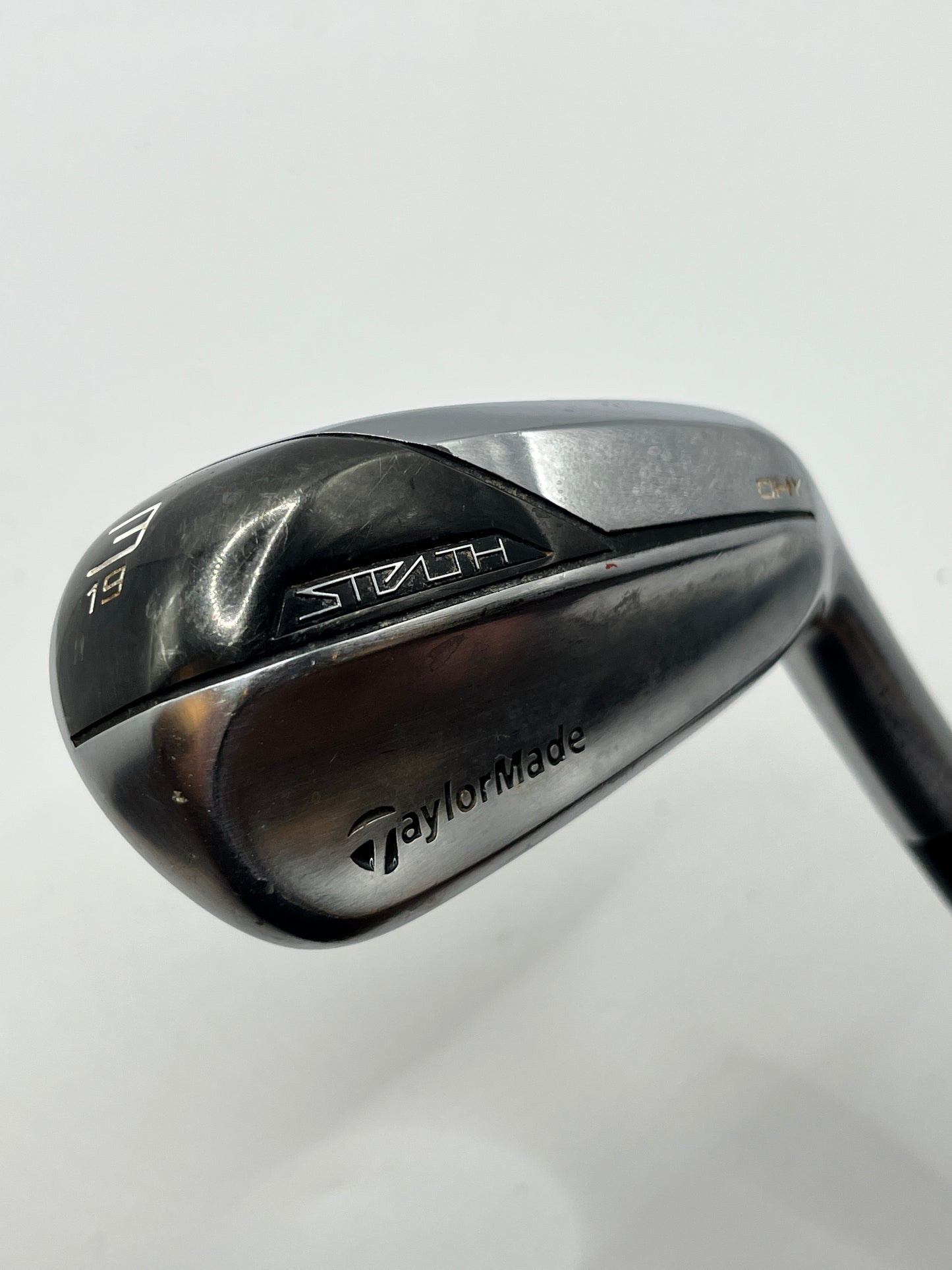 Taylormade Stealth DHY #3 Hybrid / 19 Degree / Stiff Flex Aldila Ascent Black