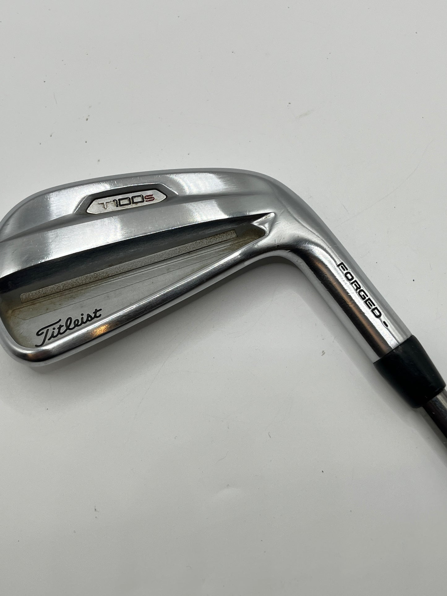 Titleist T100s (2021) Irons / N.S. Pro 880 AMC Stiff Shafts / 5-GW (7 irons)