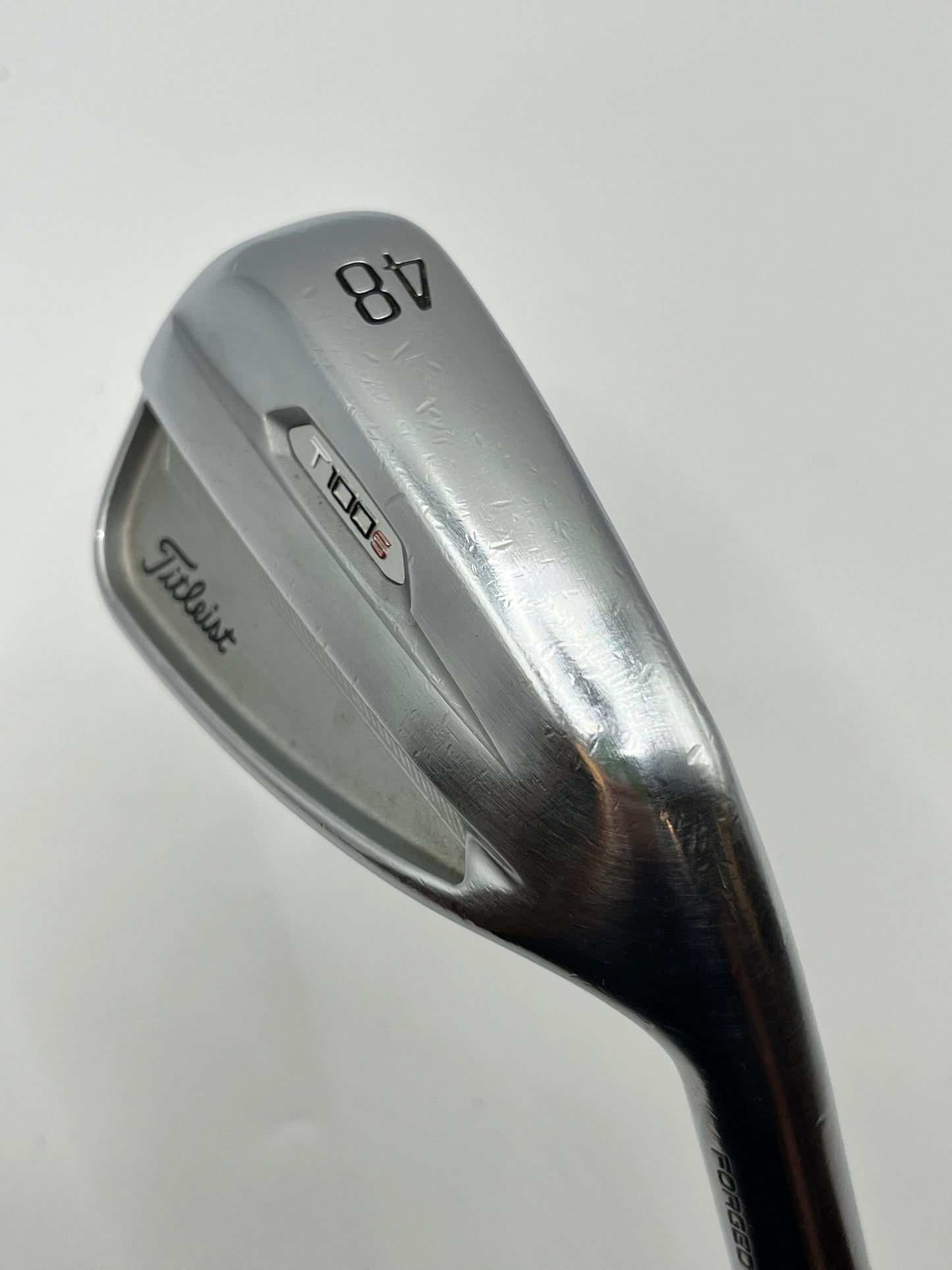 Titleist T100s (2021) Irons / N.S. Pro 880 AMC Stiff Shafts / 5-GW (7 irons)