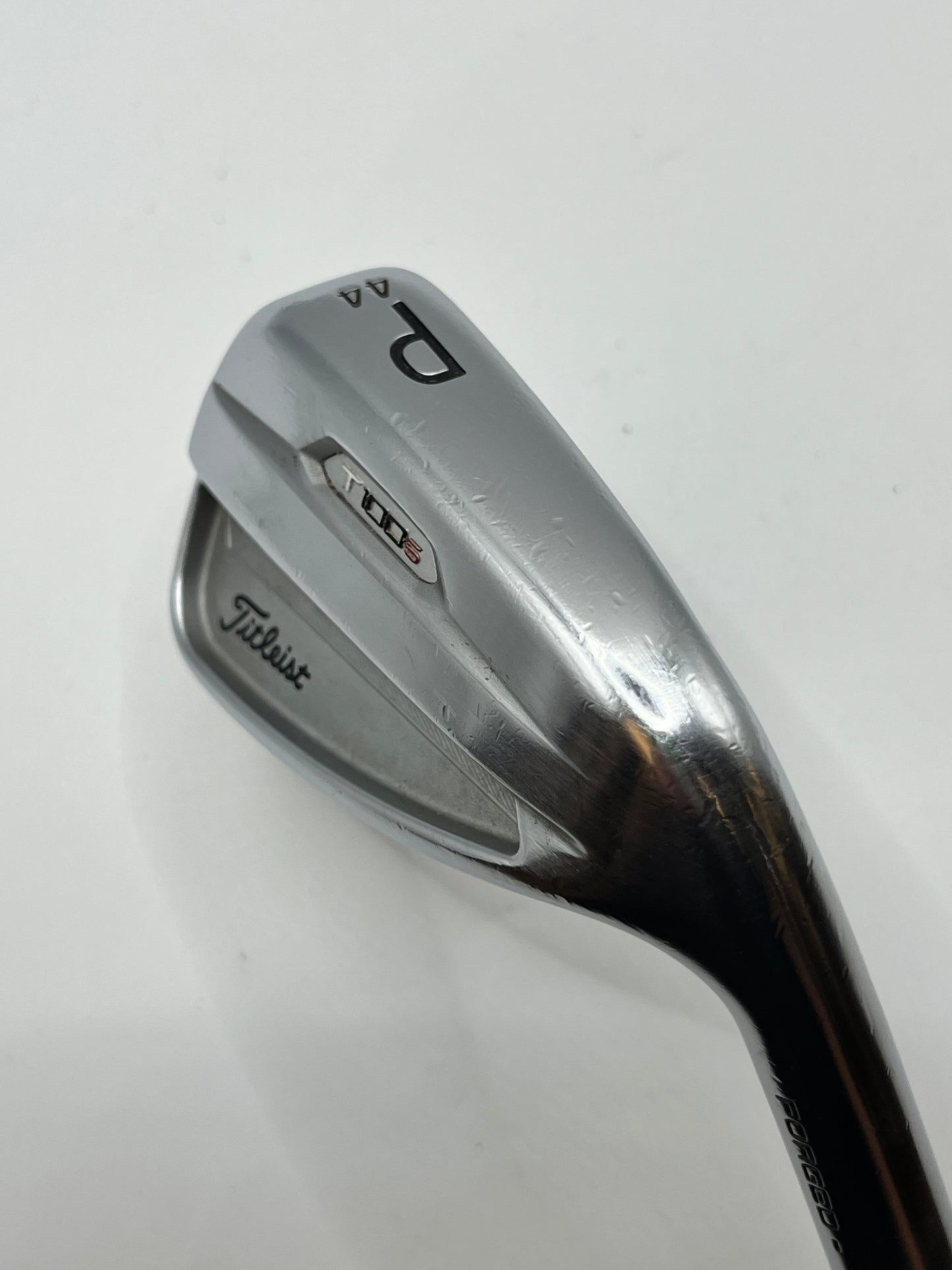 Titleist T100s (2021) Irons / N.S. Pro 880 AMC Stiff Shafts / 5-GW (7 irons)