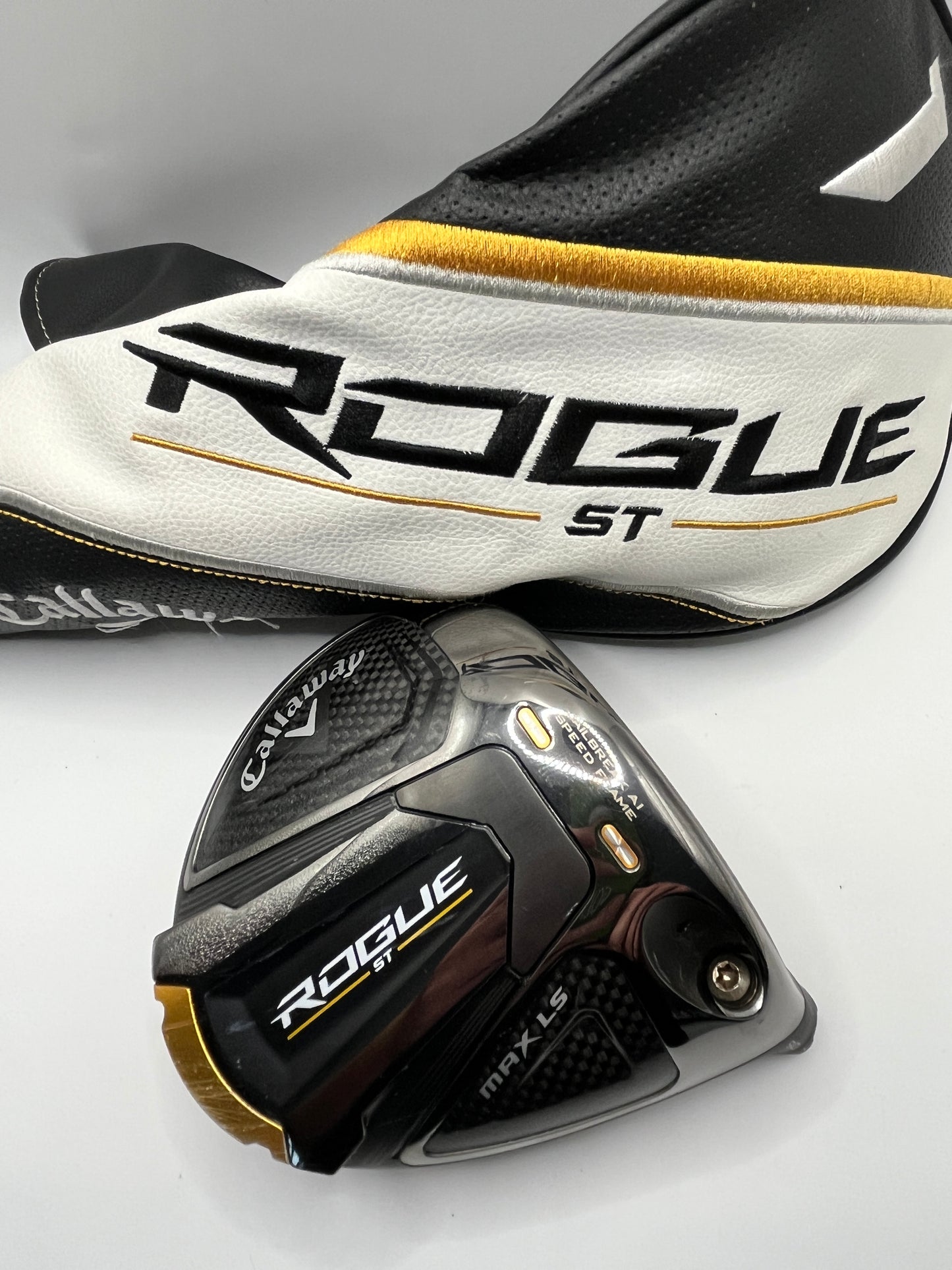 Used Callaway Rogue ST Max LS Driver Head with Headcover
