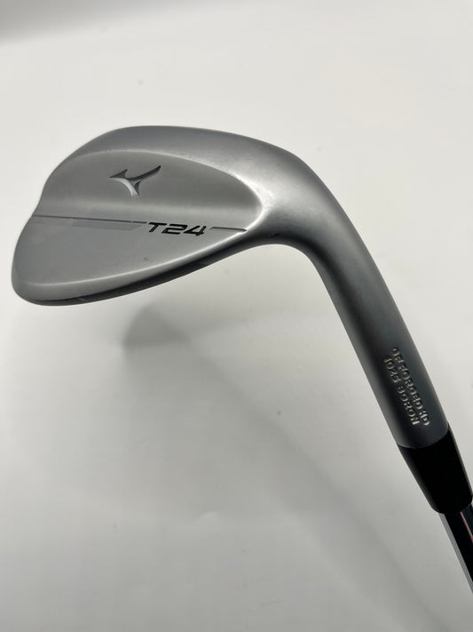 Used Mizuno T24 Satin White 58 degree lob wedge