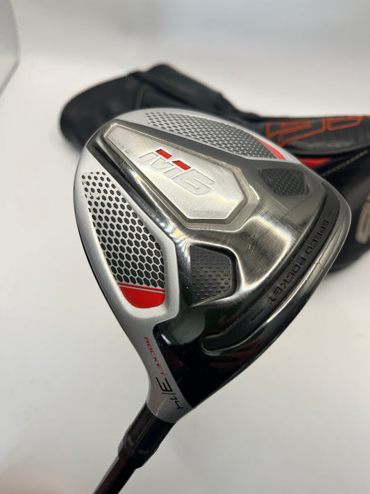 TaylorMade M6 Rocket #3 Wood / 14 Degrees / ATMOS Stiff Flex