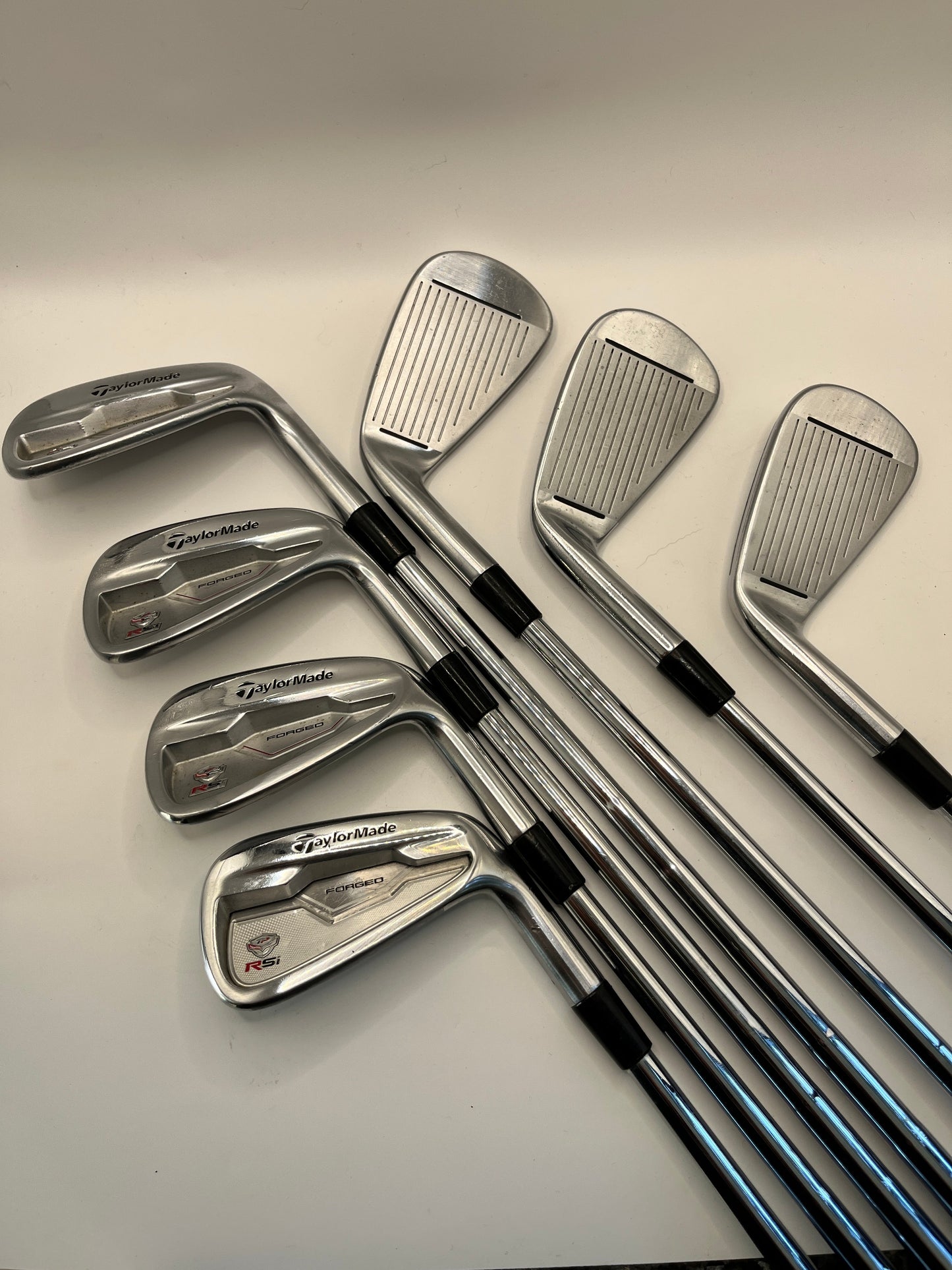 Used Taylormade RSI TP irons 4-PW with stiff shafts