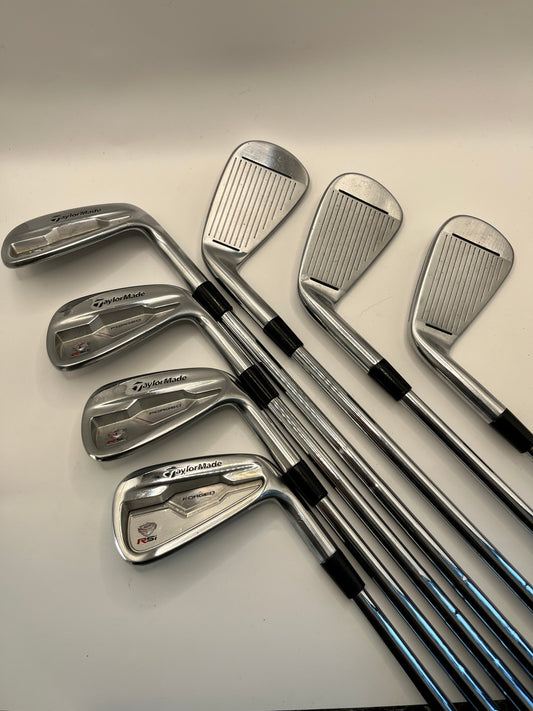 Used Taylormade RSI TP irons 4-PW with stiff shafts