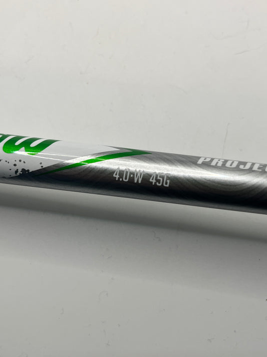Project X Evenflow Green Driver Shaft / Ladies Flex / Taylormade Adaptor
