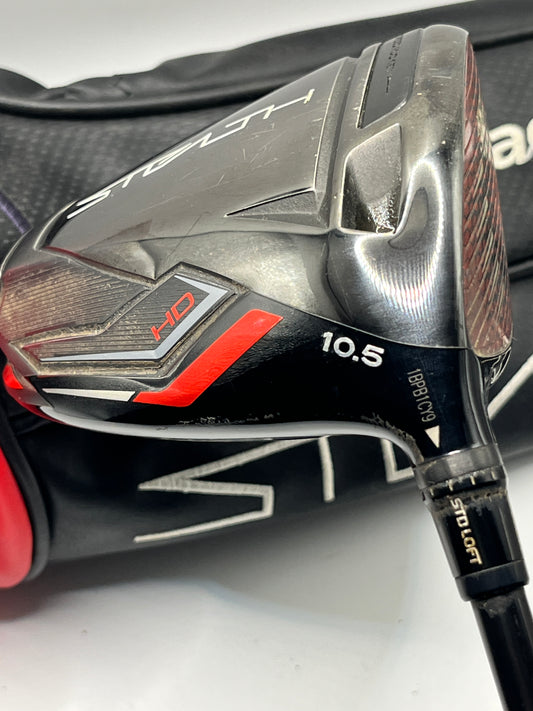 Taylormade Stealth HD Driver / 10.5 degree / A Flex / Air Speeder 45
