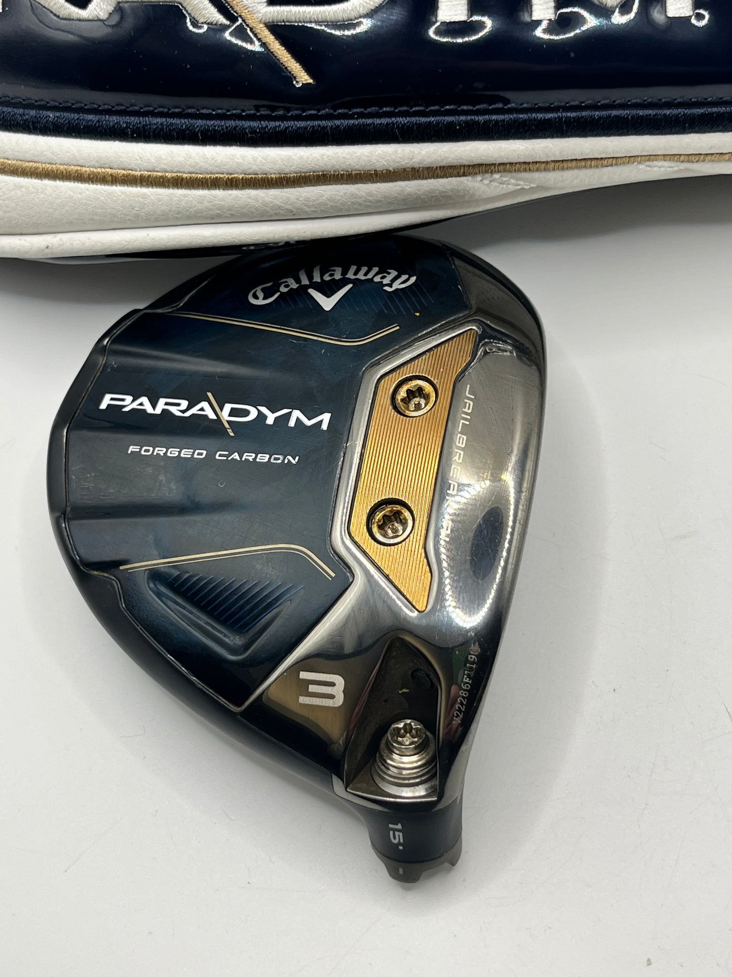 Callaway Paradym #3 Wood / 15 Degrees / Head and Headcover Only