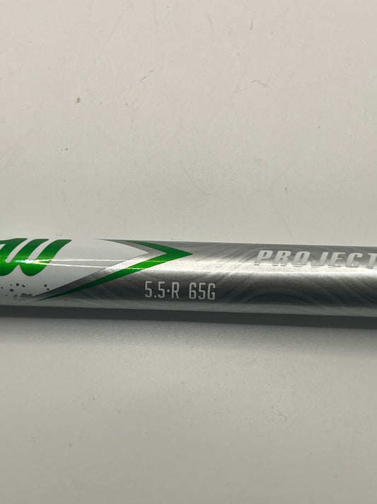 Project X Evenflow Green #3 Wood Shaft / Regular Flex / Callaway Adaptor