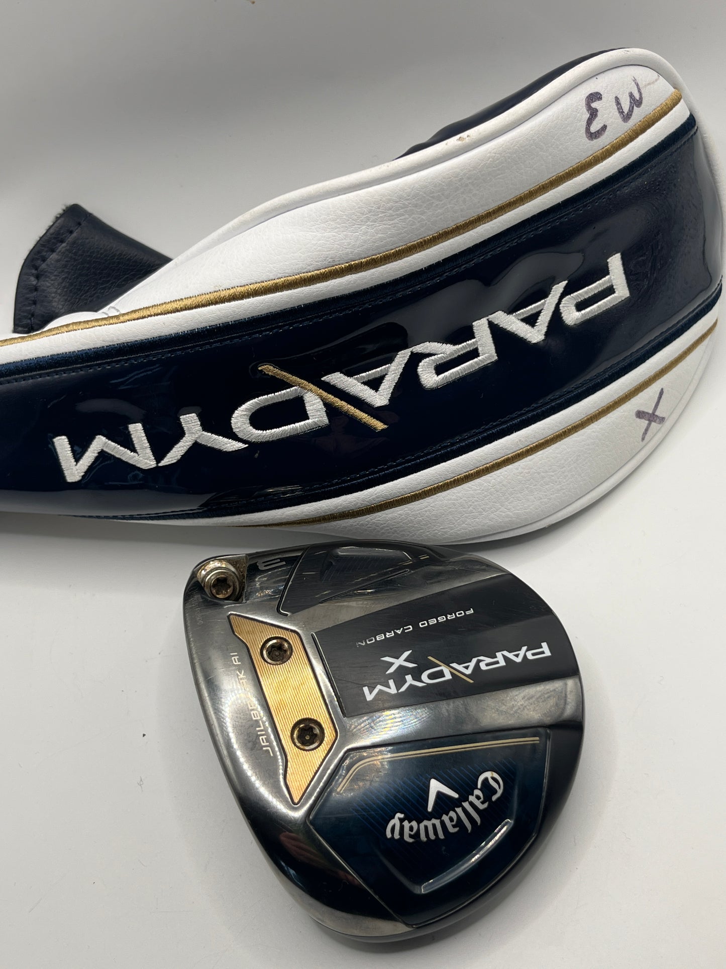 Callaway Paradym X #3 Wood / 15 Degrees / Head and Headcover Only