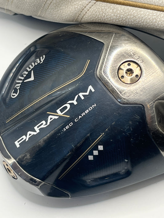Callaway Paradym Triple Diamond Driver / 9 Degree / Head and Headcover Only