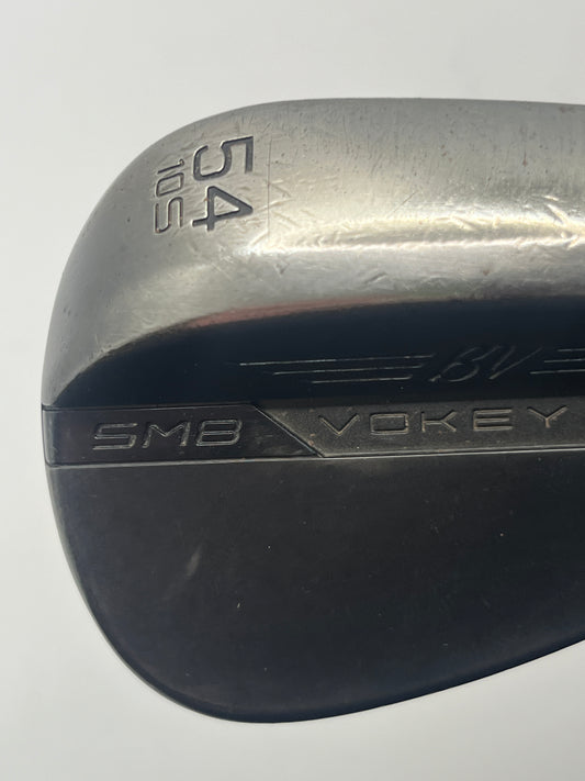 Titleist Vokey SM8 Brushed Steel Sand Wedge / 54 Degree / Wedge Flex