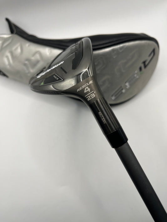 Taylormade Qi35 Max #4 Hybrid / 23 Degree / Regular Flex / Fujikura AirSpeeder 50