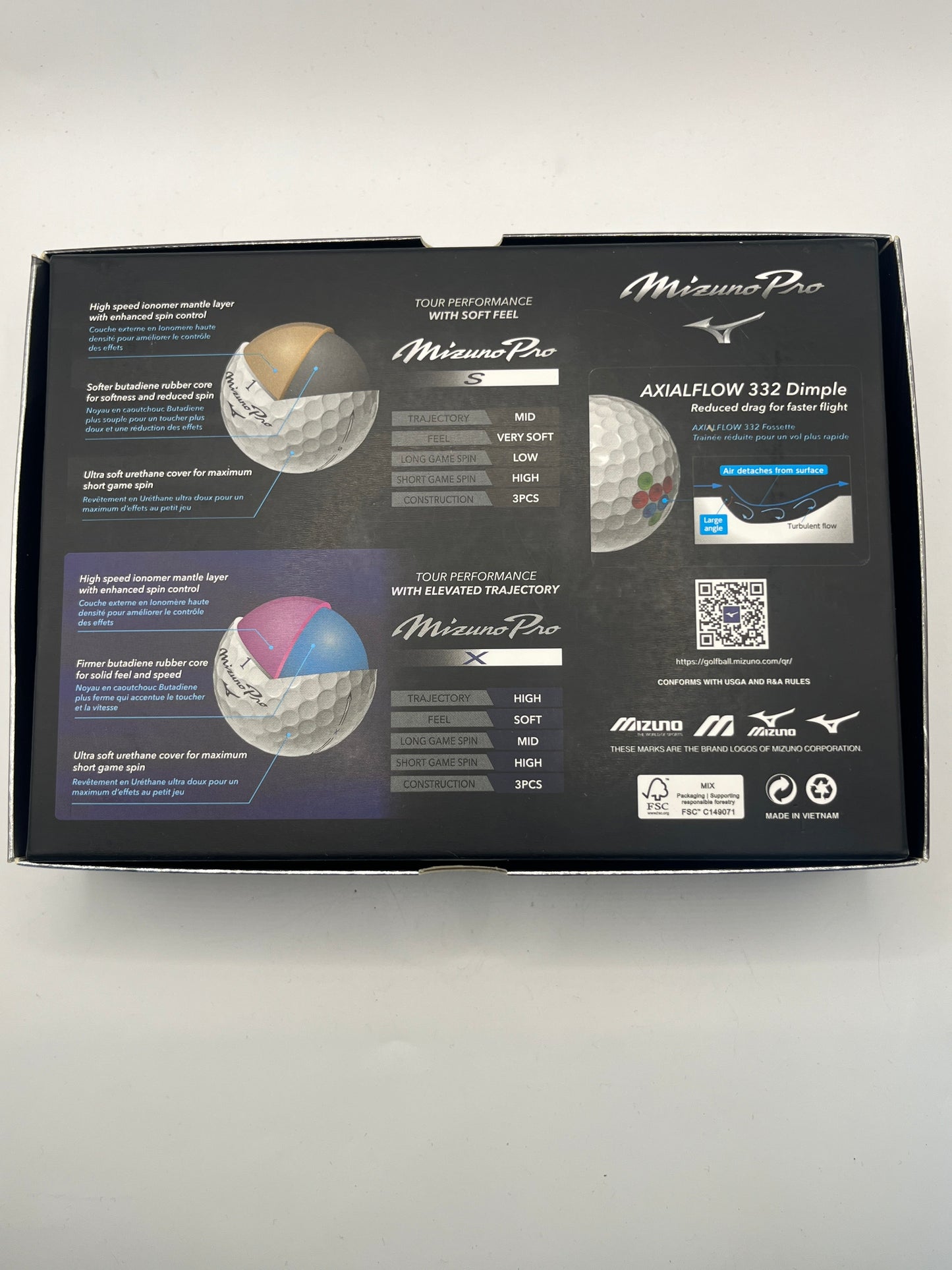 Mizuno Pro X Golf Balls (Dozen Pack)