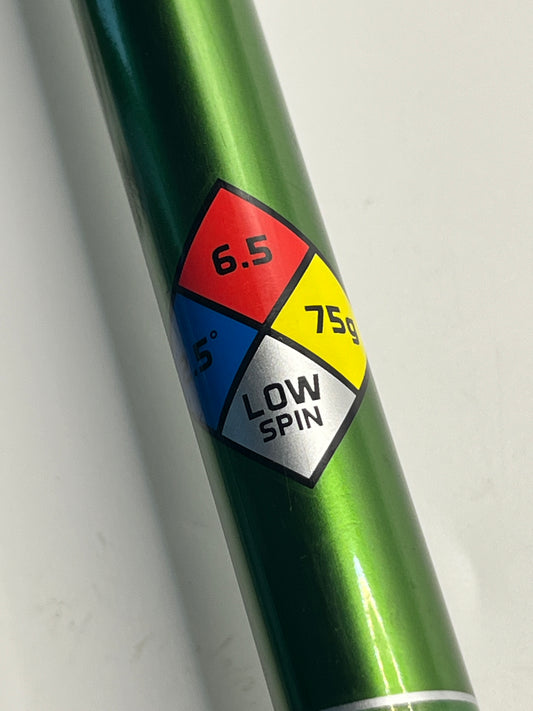 HZRDUS Smoke RDX Green 75 Driver Shaft / X Flex / Titleist Adaptor