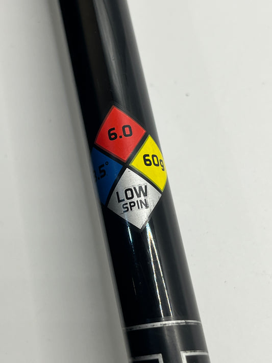 Project X HZRDUS Smoke RDX Black 60 Driver Shaft / Stiff Flex / Titleist Adaptor