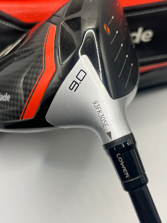 Taylormade M6 Driver / 9 Degrees / Stiff Flex / ATMOS Black