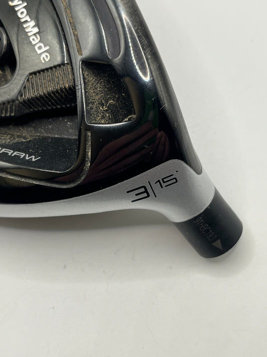 Taylormade M5 Titanium #3 Fairway Wood / 15 Degrees / Head Only