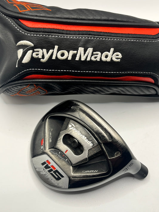 Taylormade M5 Titanium #3 Fairway Wood / 15 Degrees / Head Only