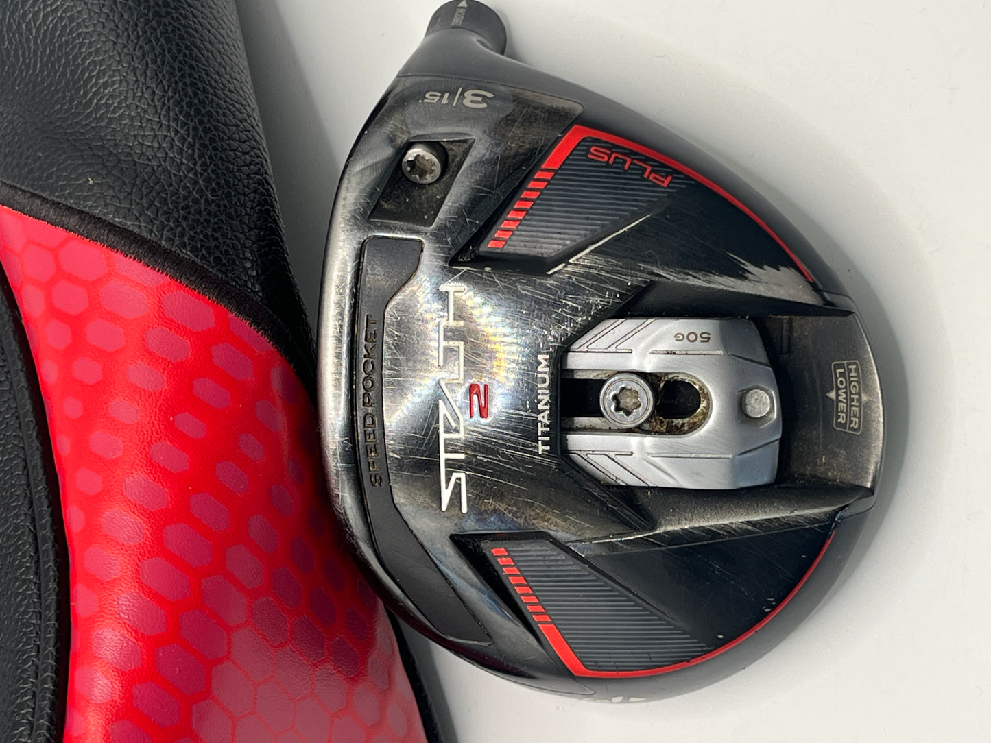 TaylorMade Stealth2 Plus #3 Wood / 15 Degrees / Head and Headcover