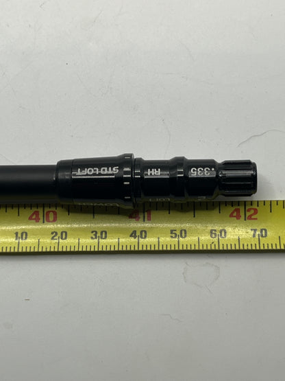 HZRDUS Black 75 #3 Wood Shaft / Stiff Flex / Taylormade Adaptor