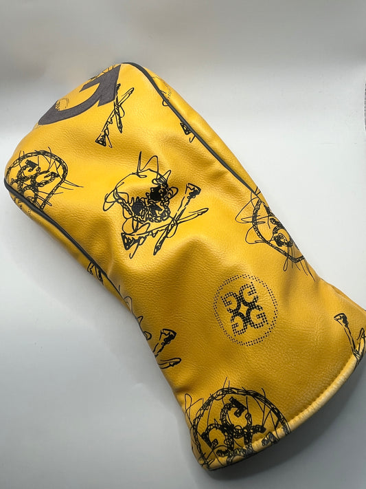 G/Fore Skull and Tees Driver Headcover - Excellent Condition