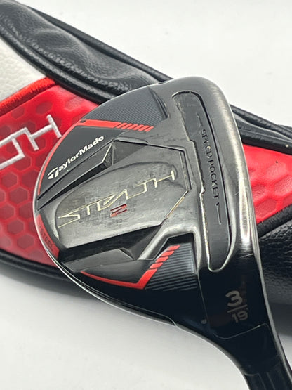 Taylormade Stealth2 #3 Hybrid / 19 Deg / X Flex / Ventus Velocore Black PURED