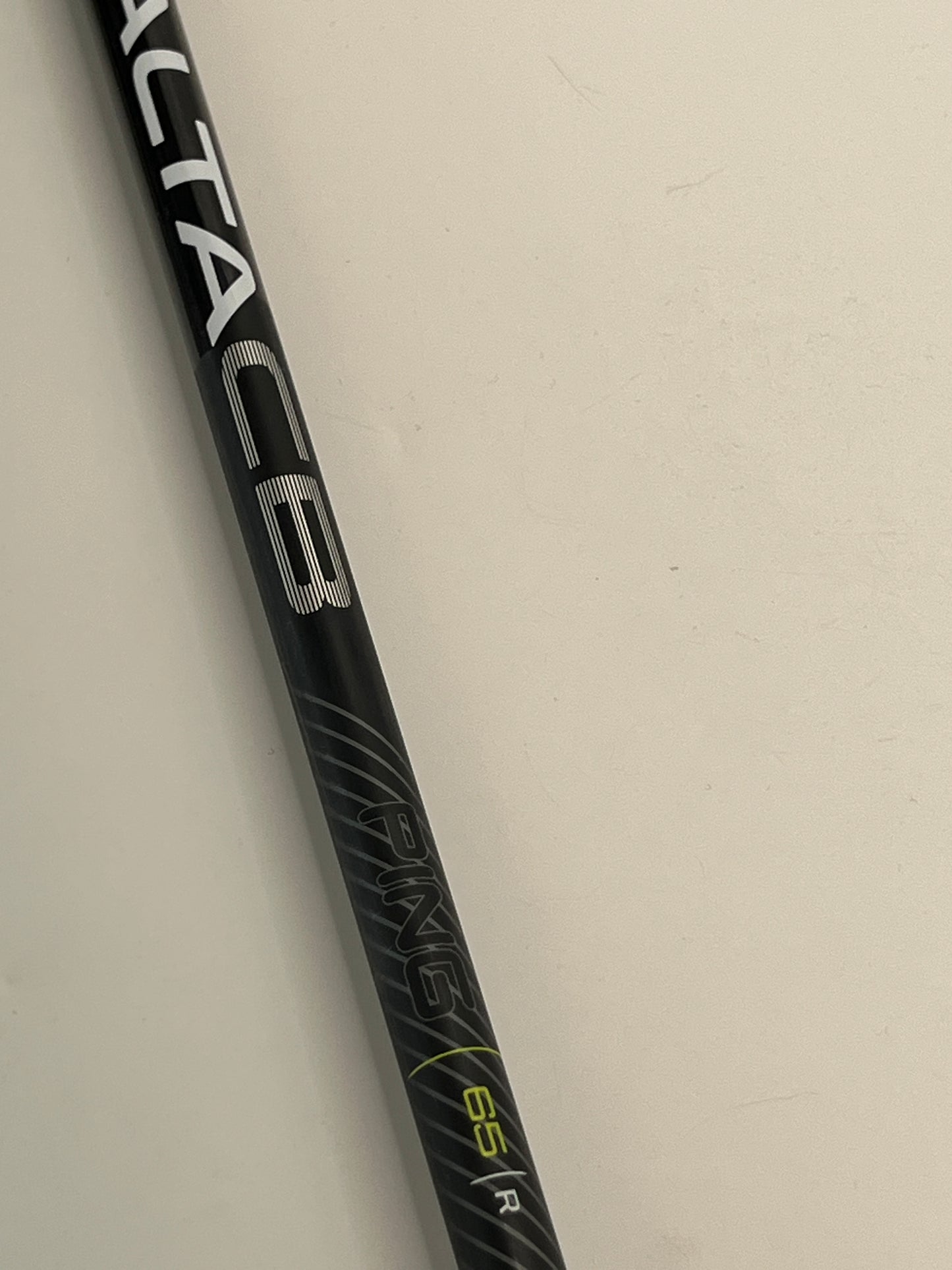 Ping ALTA CB Black 65 #3 Wood Shaft / Regular Flex / Ping G410/425/430/440 Adaptor