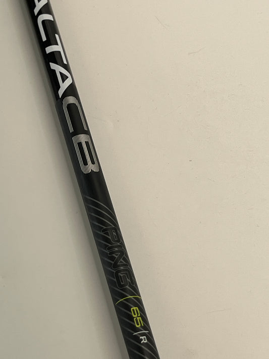 Ping ALTA CB Black 65 #3 Wood Shaft / Regular Flex / Ping G410/425/430/440 Adaptor