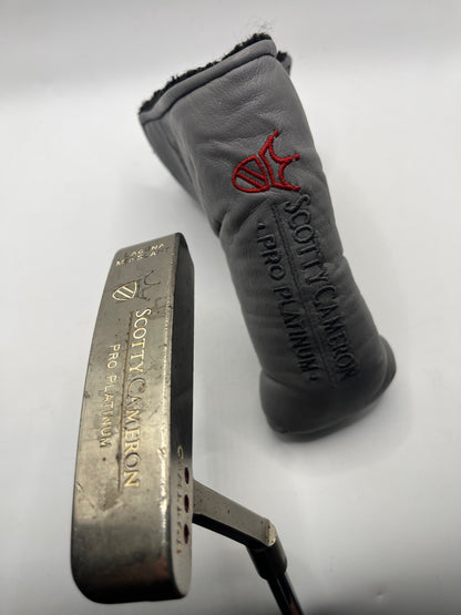 Scotty Cameron Pro Platinum Laguna Mid Slant Putter / 33.5 Inch