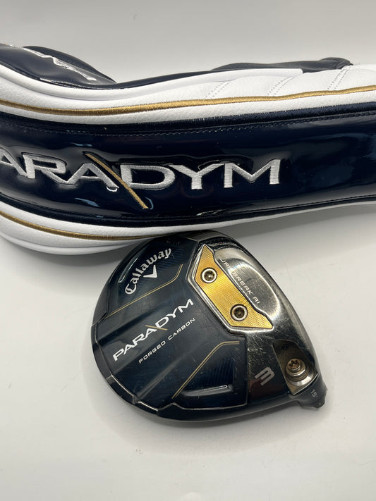Callaway Paradym #3 Wood / 15 Degrees / Head and Headcover Only
